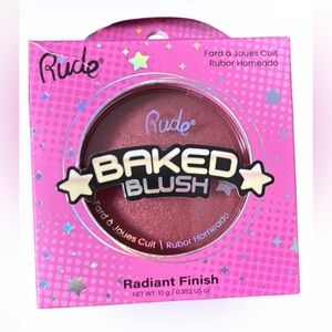 RUDE Pink Radiant Baked Blush Bath & Body